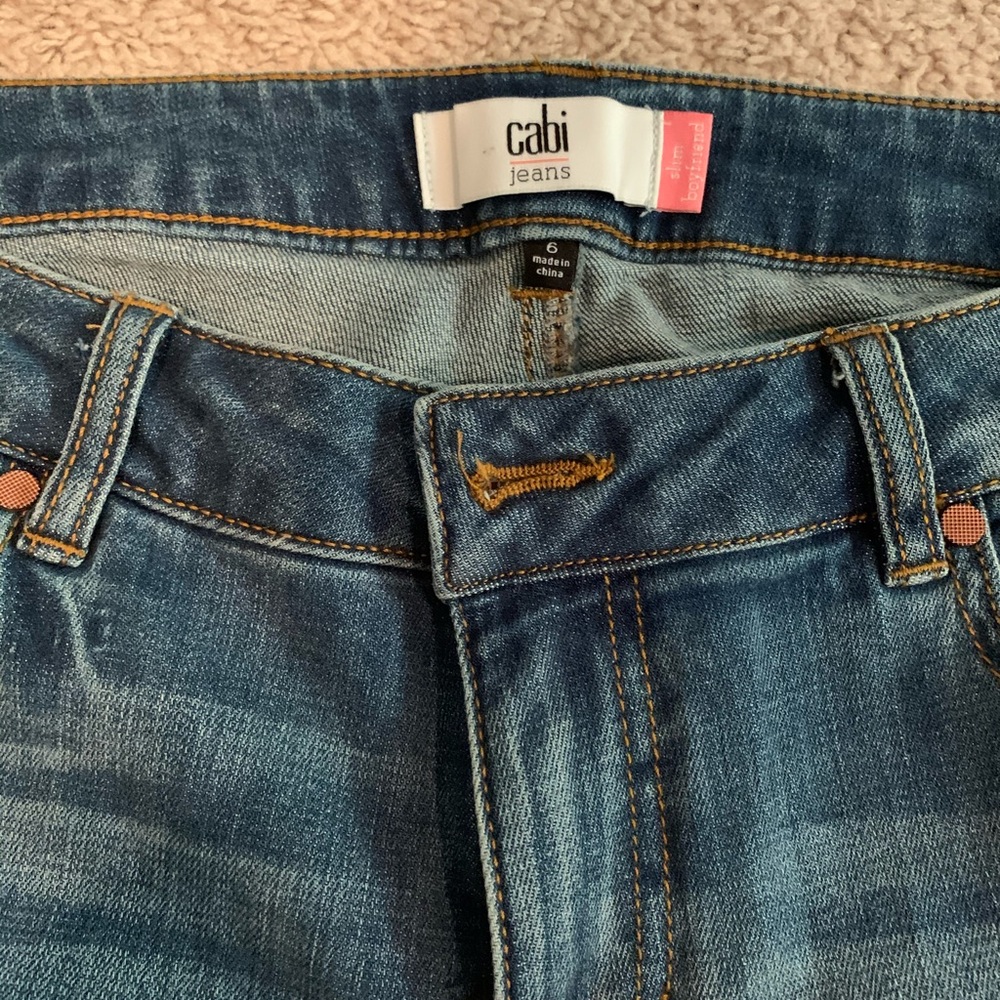 Cabi Slim boyfriend Size 6